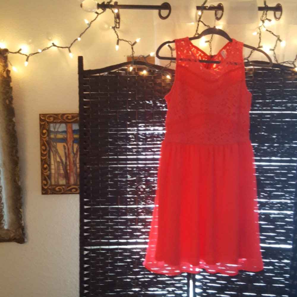 "Orange Dress"